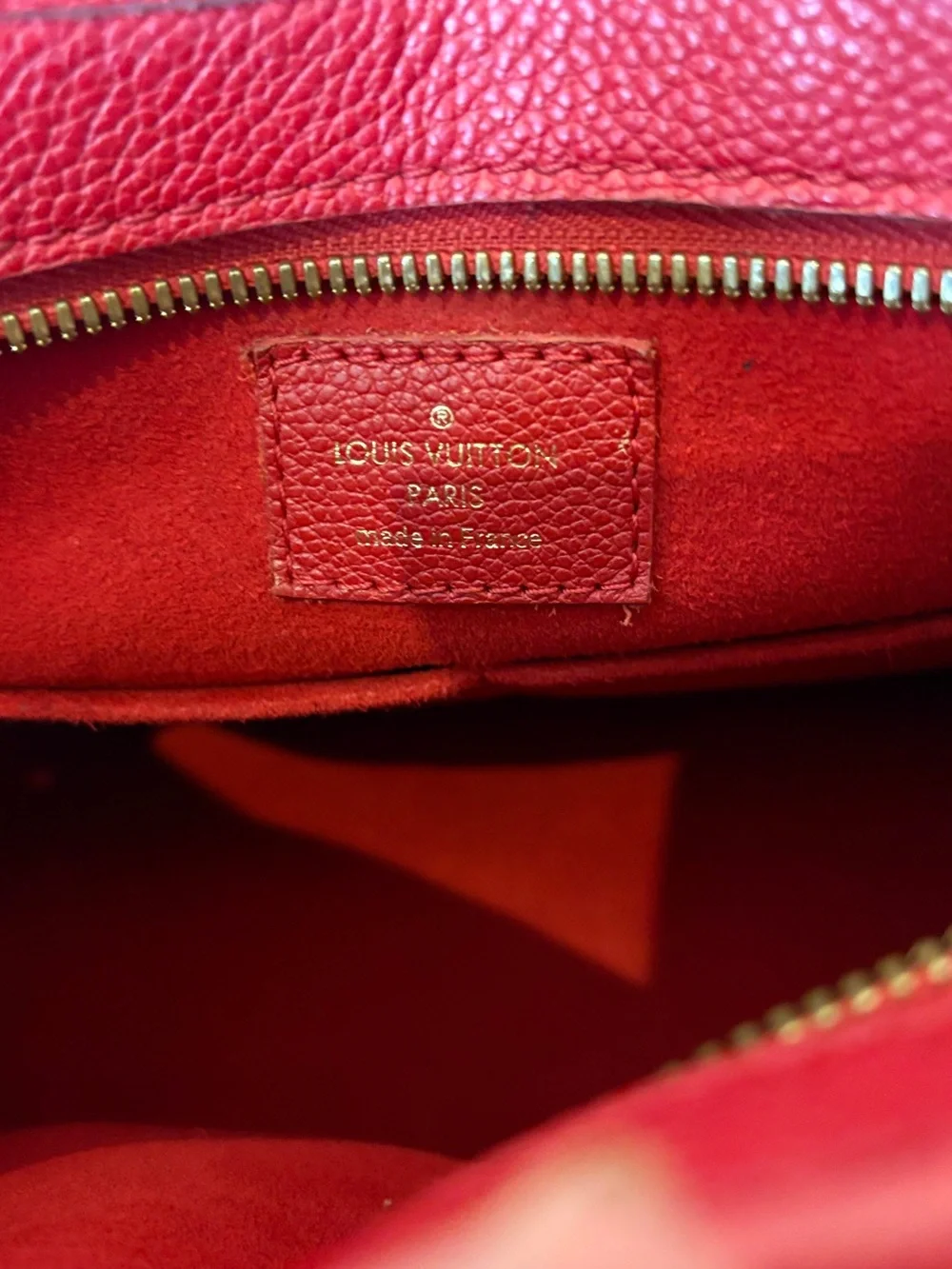 Louis Vuitton Monogram popincourt PM 2 with Red Trim. Japan Sourced